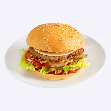Гамбургер с мясом