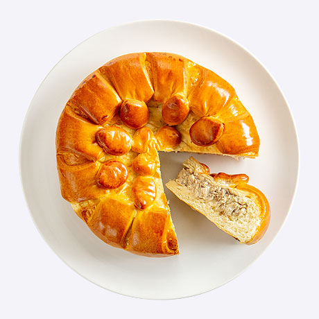 Домашний пирог с курицей